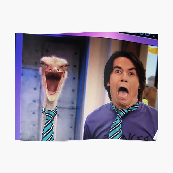 iCarly Spencer Ostrich Emu Poster