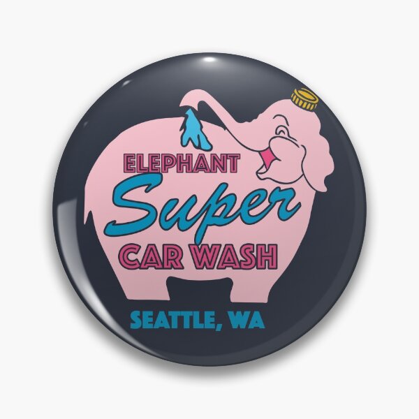 Item preview, Pink Elephant Car Wash designed and sold by Nazonian.