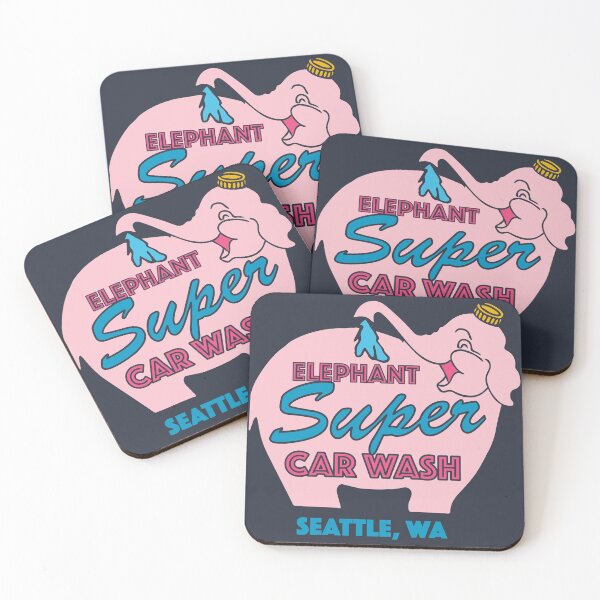 Item preview, Pink Elephant Car Wash designed and sold by Nazonian.