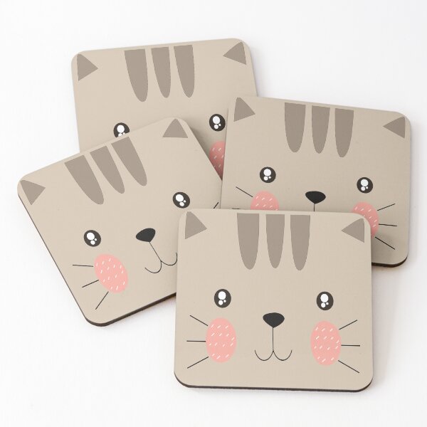 Item preview, Adorable Cat Face Mask designed and sold by Yosaporn.