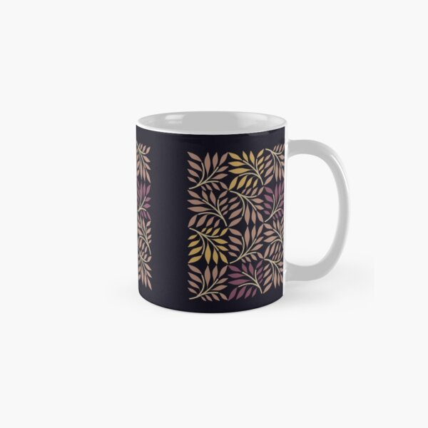 Leaf Squares Classic Mug