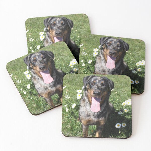 Item preview, Sheepdogs domestic garden puppy playing together	 designed and sold by EstelleRossetti.