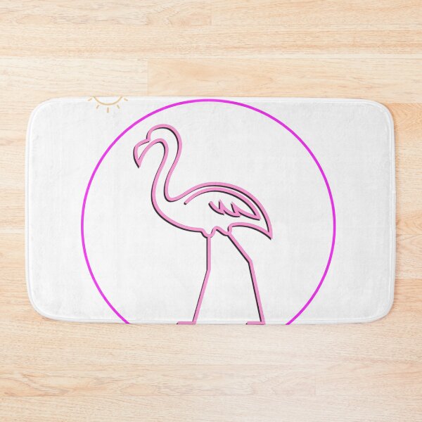 Item preview, Neon Flamingo product, 80s Tee, Retro Vintage design designed and sold by Lisbob.