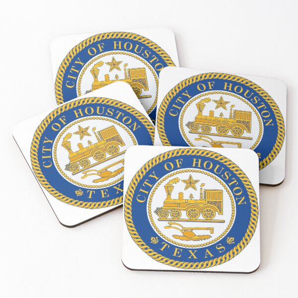 Item preview, Seal of Houston Decal designed and sold by Decal Mania.