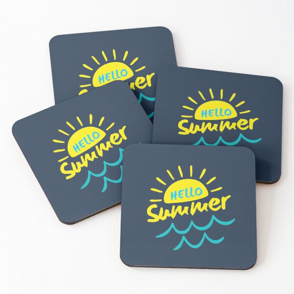 Item preview, Hello Summer Funny Cute Sunshine & Waves of the Sea Vacay Holiday Beach designed and sold by BCNDesign.