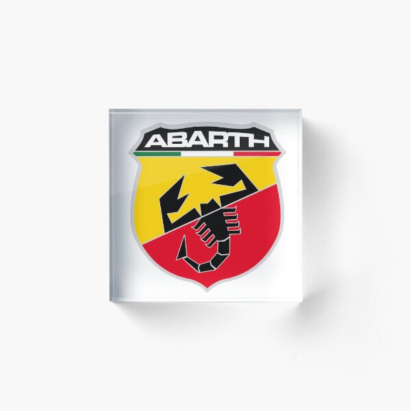 Abarth Acrylic Block