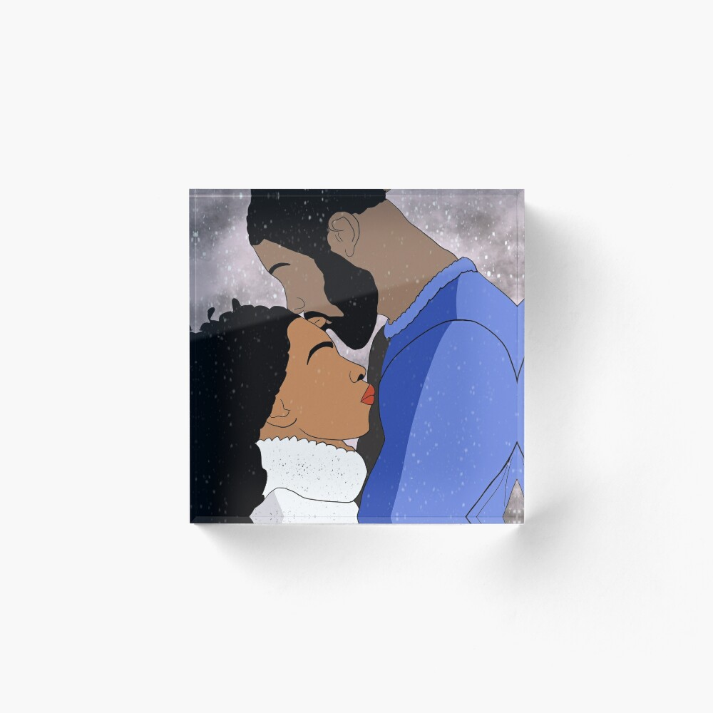 Couple Art, Love , Romance, Hug, Kiss, Black woman art Female Portrait  Black Woman Illustration African Woman Art, African American Modern Art,  Black Girl Wall Art.