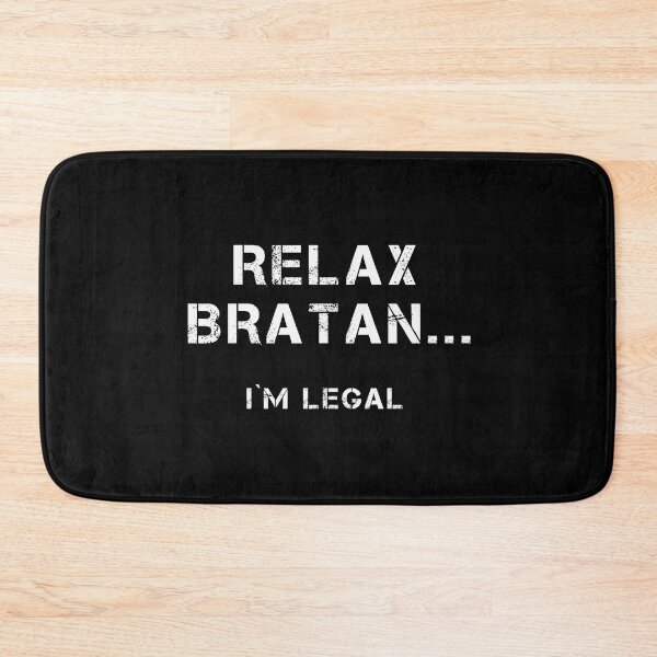 Item preview, Relax Bratan, Legal, Funny Russian Eastern Europea designed and sold by Kuma518.