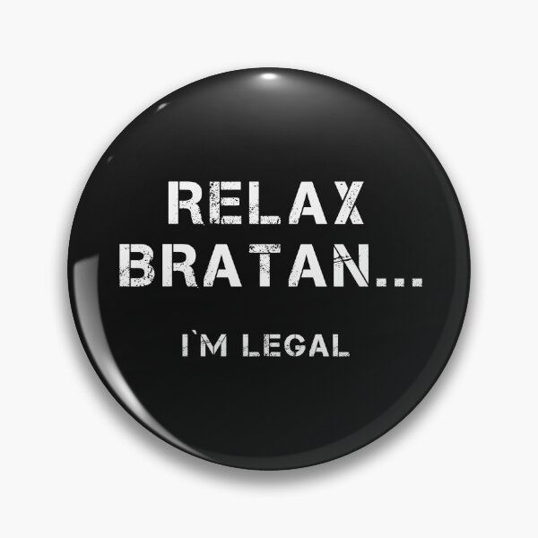 Item preview, Relax Bratan, Legal, Funny Russian Eastern Europea designed and sold by Kuma518.