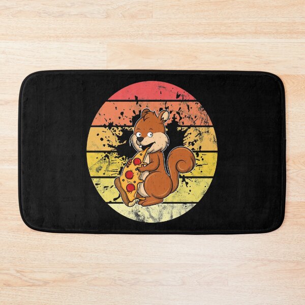 Item preview, Pizza Vintage Retro, Hamster, Squirrel Present designed and sold by Kuma518.