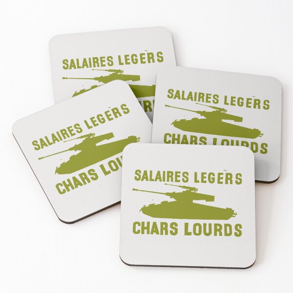 Item preview, Paris Revolt, May 68: 'SALAIRES LEGERS, CHARS LOURDS': The Original in Military Green on Bone Grey designed and sold by Day Chapman.