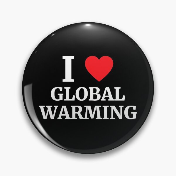 Item preview, I Heart Global Warming Heart  designed and sold by Vanover Designs.