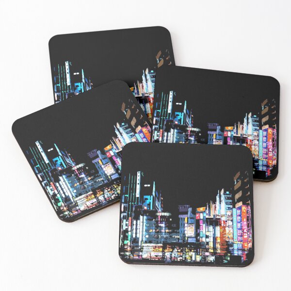 Item preview, Mega City Lights designed and sold by ROBOTFACE T-Shirts.
