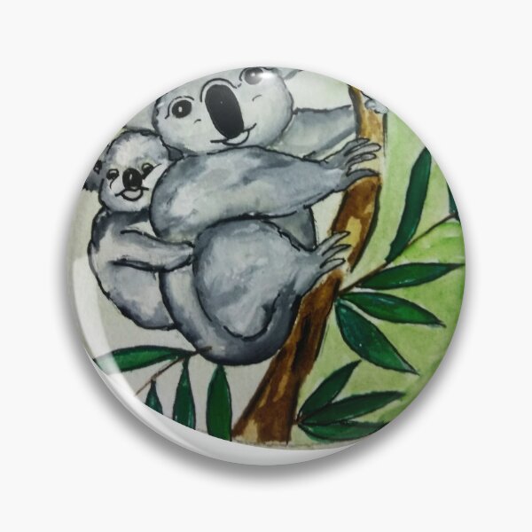 Artikelvorschau, Koalabierbabys mit Koaladad entworfen und verkauft von Sonia dutta_art.