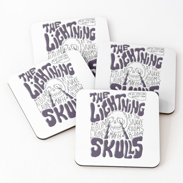 Item preview, The Lightning Skulls | New Album Launch designed and sold by cooljude.