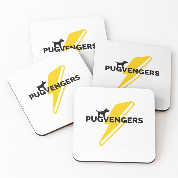 Item preview, PUGVENGERS - PUG - FAMOUS PUGS  designed and sold by Tropical Blood.