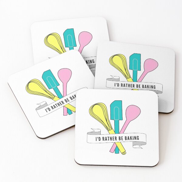 Item preview, I'd Rather Be Baking  designed and sold by chrisevanswife.