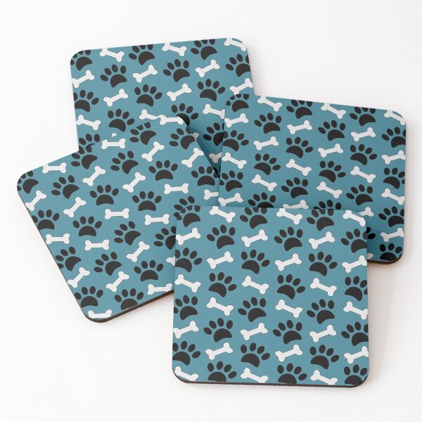 Item preview, Do Paw Prints And Bones Cartoon Pattern designed and sold by amersoliman.