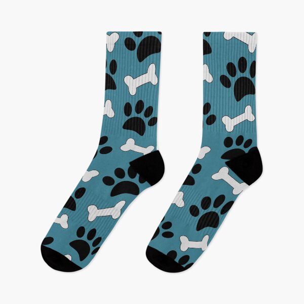 Item preview, Do Paw Prints And Bones Cartoon Pattern designed and sold by amersoliman.