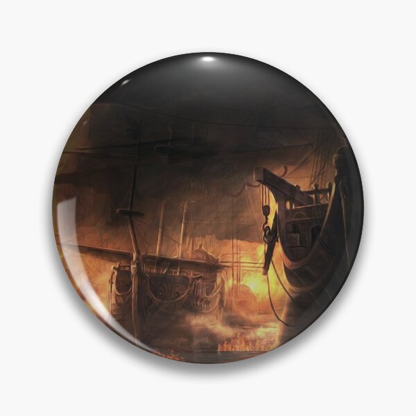 Item preview, BURNING WAR SHIPS  designed and sold by johnnyssandart.