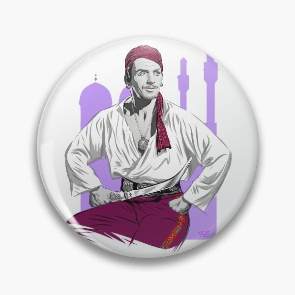Item preview, Douglas Fairbanks - An illustration by Paul Cemmick designed and sold by TIGERDAVER.
