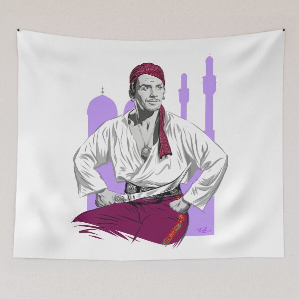 Item preview, Douglas Fairbanks - An illustration by Paul Cemmick designed and sold by TIGERDAVER.