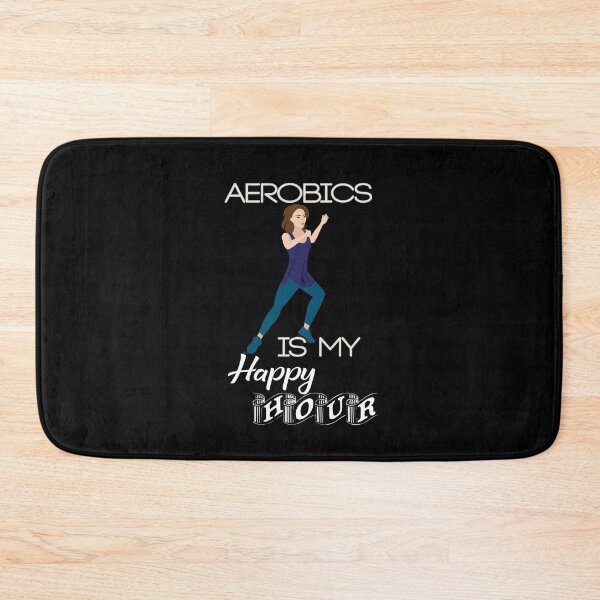 Item preview, Aerobics Is My Happy Hour designed and sold by ColorfulMystic.