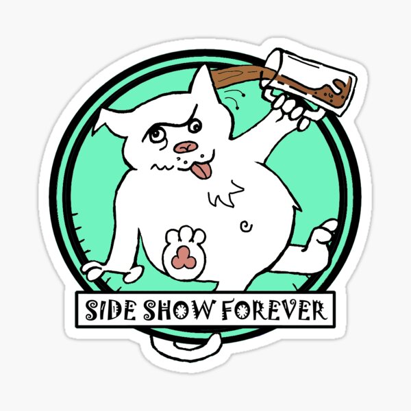 SIDE SHOW MINT Sticker