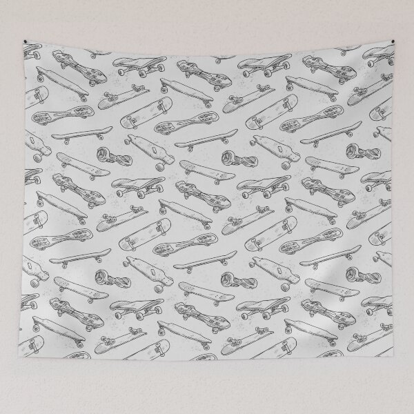 Item preview, Rows of Skateboards designed and sold by graphicmeyou.