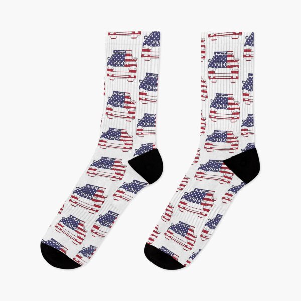 Item preview, USA Flag Police Car designed and sold by PLLDesigns.