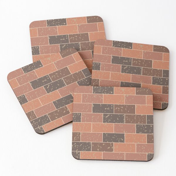 Item preview, Brick wall pattern designed and sold by ClumsyCat.