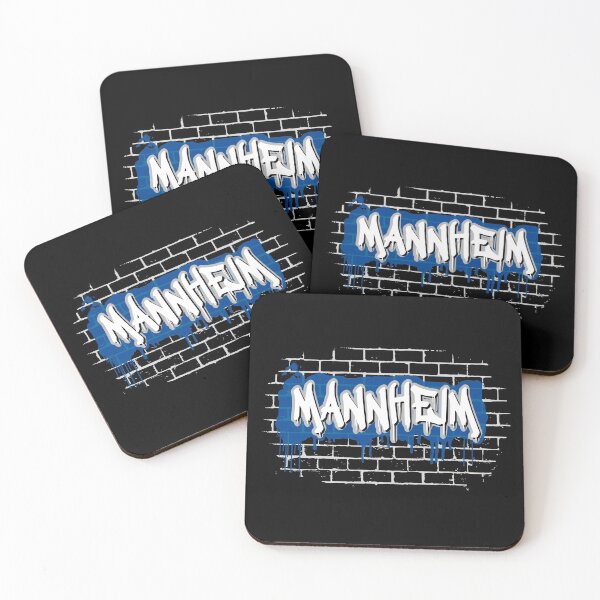 Item preview,  whether from Käfertal or Feudenheim: Mannheim in cool graffiti font! Also suitable for all Waldhof trailers designed and sold by GeogDesigns.