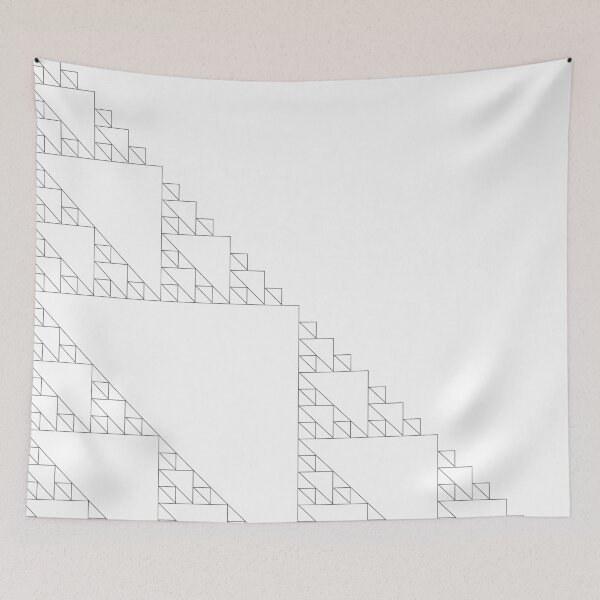 Item preview, Minimal Sierpinski Square designed and sold by Delibobs.