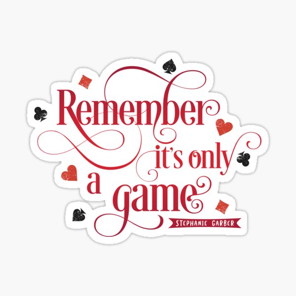 Caraval: Remember it's only a game Sticker