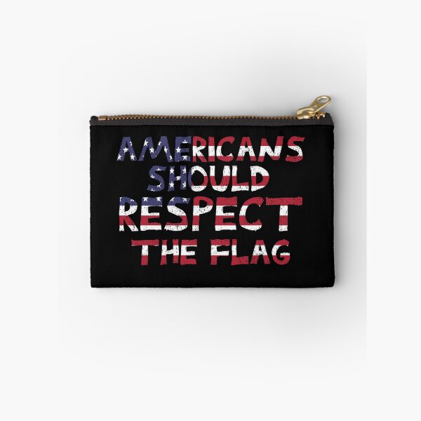 Item preview, Americans Should Respect The Flag designed and sold by Nouni-abdo.