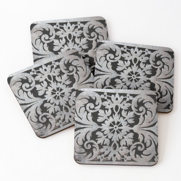 Item preview, Lace pattern of an old carved wooden desk designed and sold by EstelleRossetti.