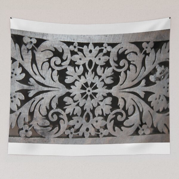 Item preview, Lace pattern of an old carved wooden desk designed and sold by EstelleRossetti.