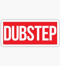 Dubstep (Red) Sticker