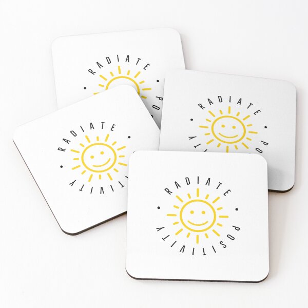 Item preview, RADIATE, POSITIVITY - BE HAPPY - SUNNY - SUN - SUN HAPPY  designed and sold by Tropical Blood.