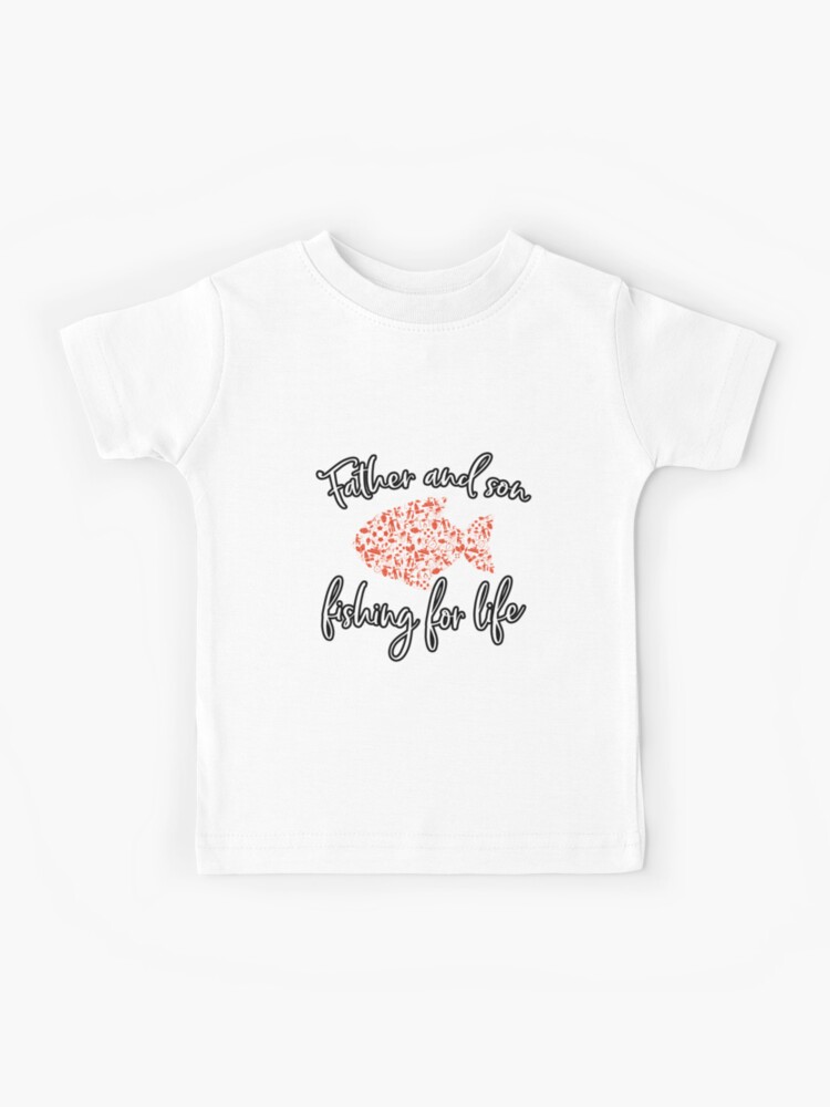 Fathers Day Gift Fishing For Life Matching Family Gift Grandfather, Dad,  Grandson, Grand Daughter, Son Kids T-Shirt for Sale by Akmloza