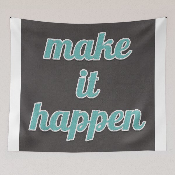 Item preview, Make It Happen Quote designed and sold by MotivationFlow.