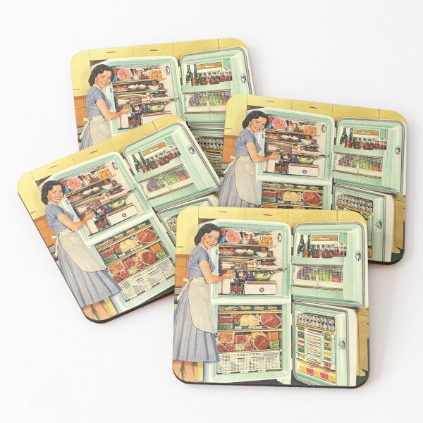 Item preview, 1950's Refrigerator Advertisement designed and sold by boojun.