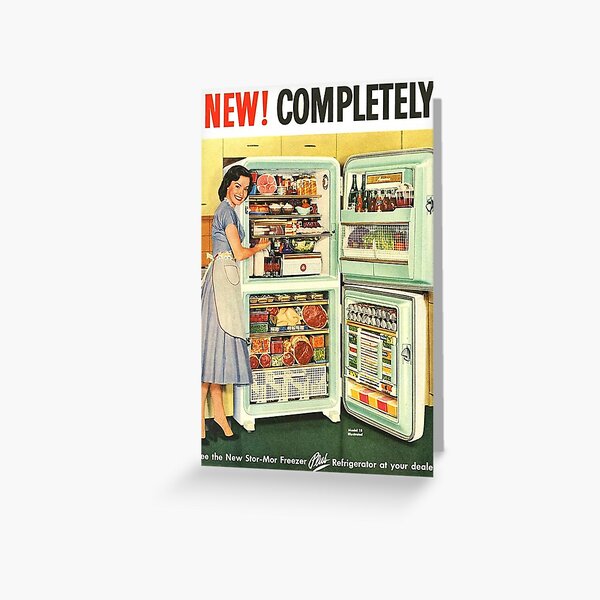 Item preview, 1950's Refrigerator Advertisement designed and sold by boojun.