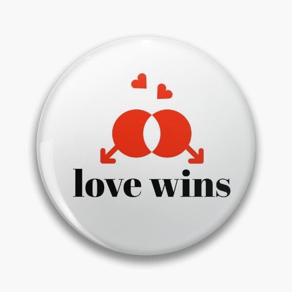Item preview, LOVE WINS - GAY - LOVER - LOVES IS THE MOST IMPORTANT  designed and sold by Tropical Blood.