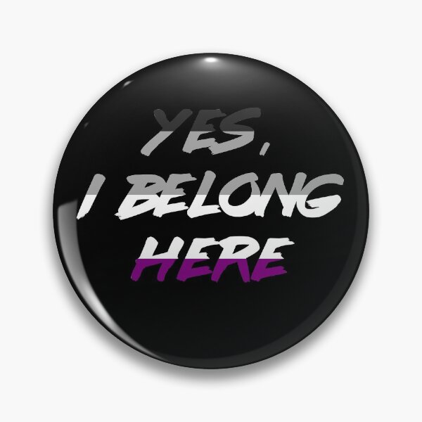 Item preview, I Belong at Pride - Asexual designed and sold by indomitableshop.