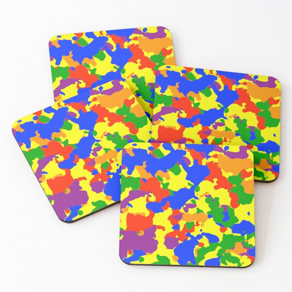 Item preview, Rainbow Camo Camouflage  designed and sold by ColorFlowArt.