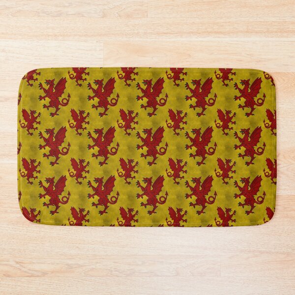 Item preview, Red Dragon Rampart Pattern designed and sold by SolarCross.