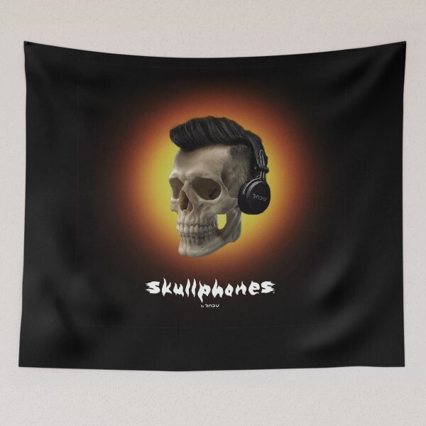 Item preview, SKULLPHONES 02-14 - sort of headphones for skull designed and sold by Radu-Gabriel.