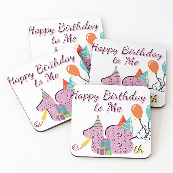 Item preview, Happy Birthday to me 18th  designed and sold by Artistry Team.