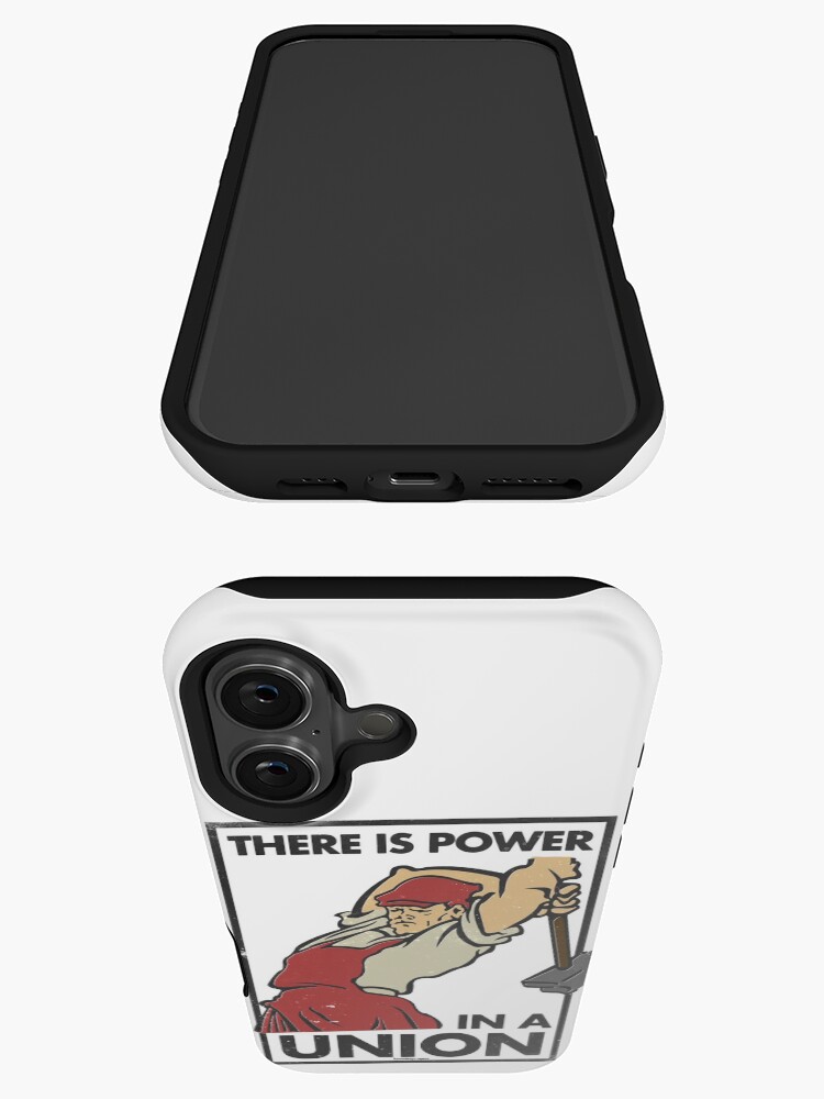 Thumbnail 3 von 4, iPhone-Hülle, In einer Union steckt Macht (Vektor-Nachbildung) designt und verkauft von kounterpropos.
